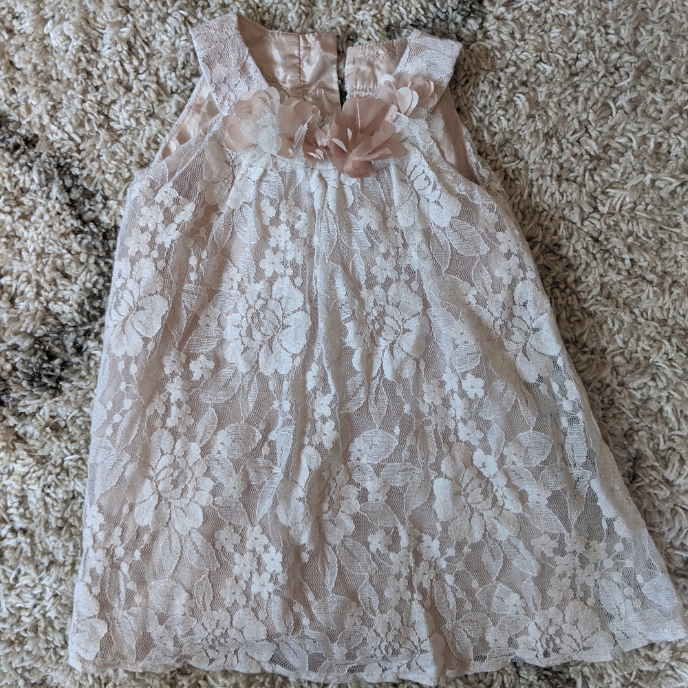 Monsoon lace dress 12-18 months